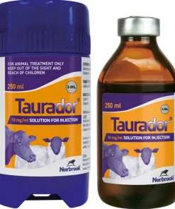 Taurodor Injection For Cattle & Sheep 250ml